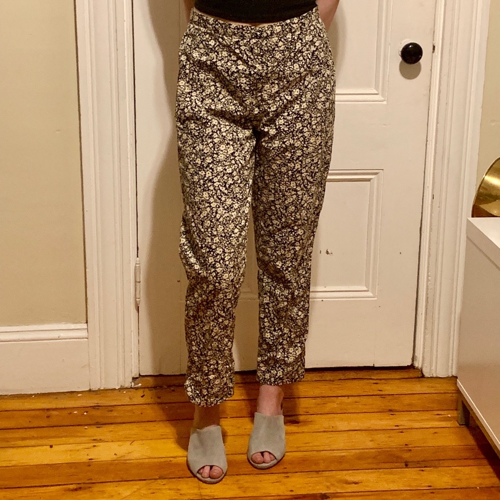 Floral Print Eddie Bauer Pants